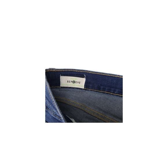 Calvin Klein Jeans Womens Size 14 High Rise Skinny Repreve Dark Wash Blue Plus - Picture 7 of 9